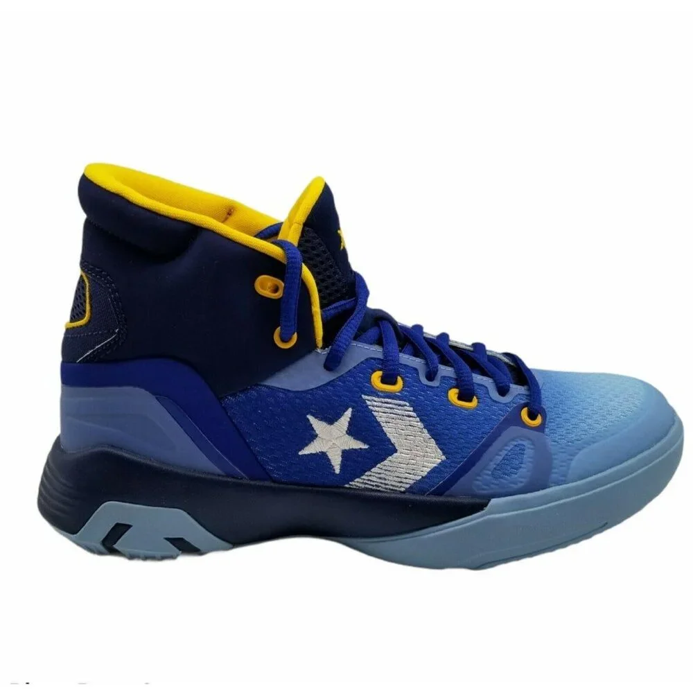 Converse G4 High Heart of the City Men Size 7 Blue Basketball Sneaker 170296C